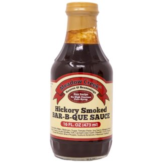 Meadow Creek Hickory Smoked Barbeque Sauce - 16 Ounce Glass Jar