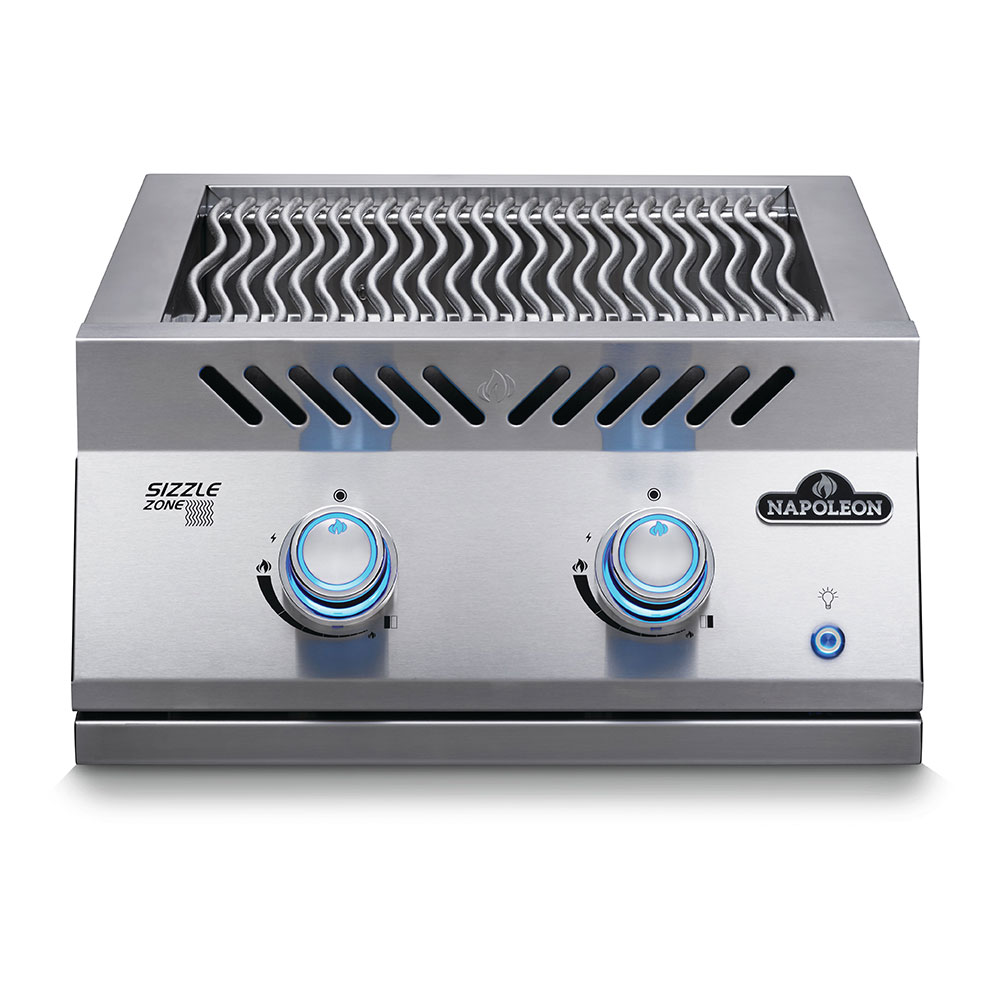 Napoleon Built-in 700 Series 18" Dual Infrared Burner with Stainless Steel Cover