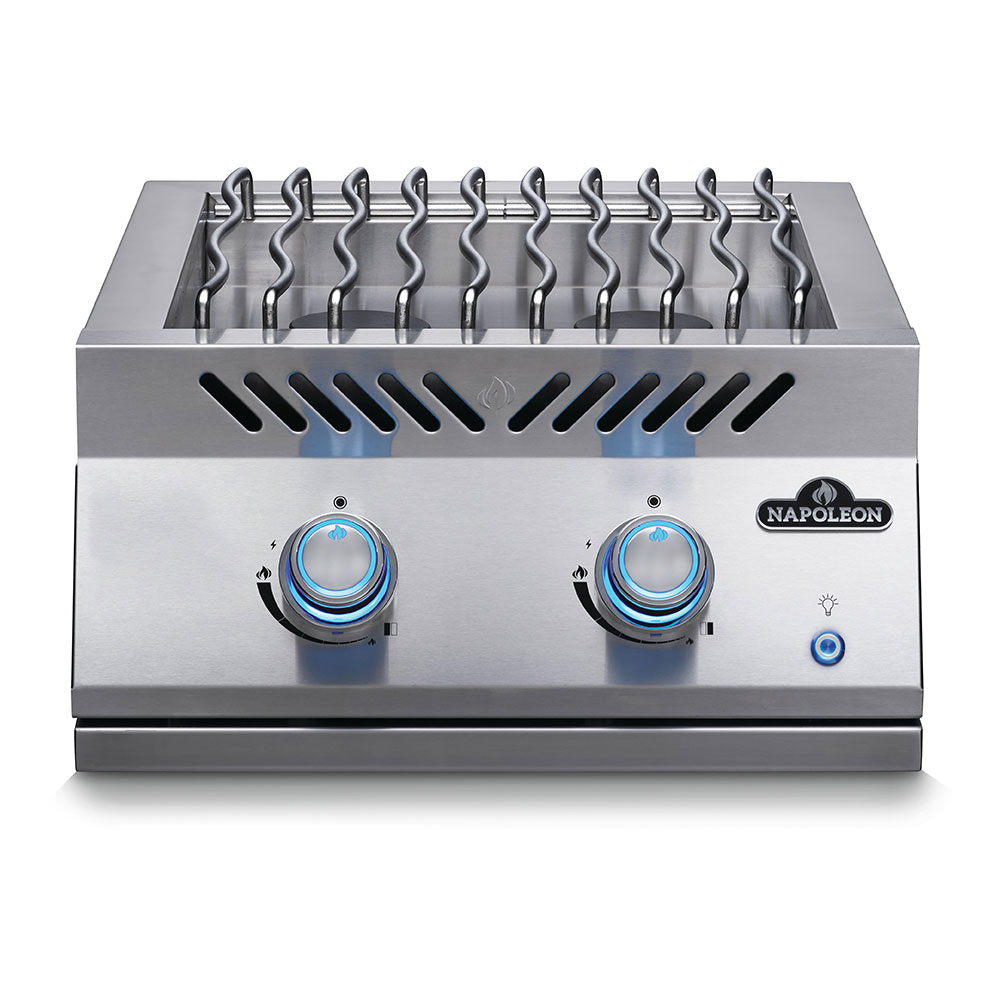 Napoleon Built-in 700 Series 18" Dual Range Top Burner with Stainless Steel Cover
