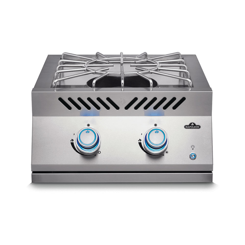 Napoleon Built-in 700 Series 18" Power Burner Gas Grill with Stainless Steel Cover