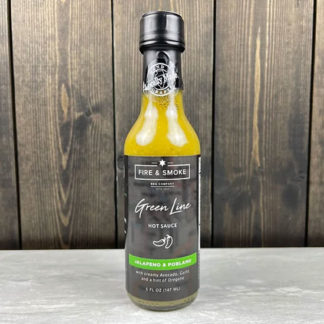 Fire & Smoke BBQ - Green Line Hot Sauce