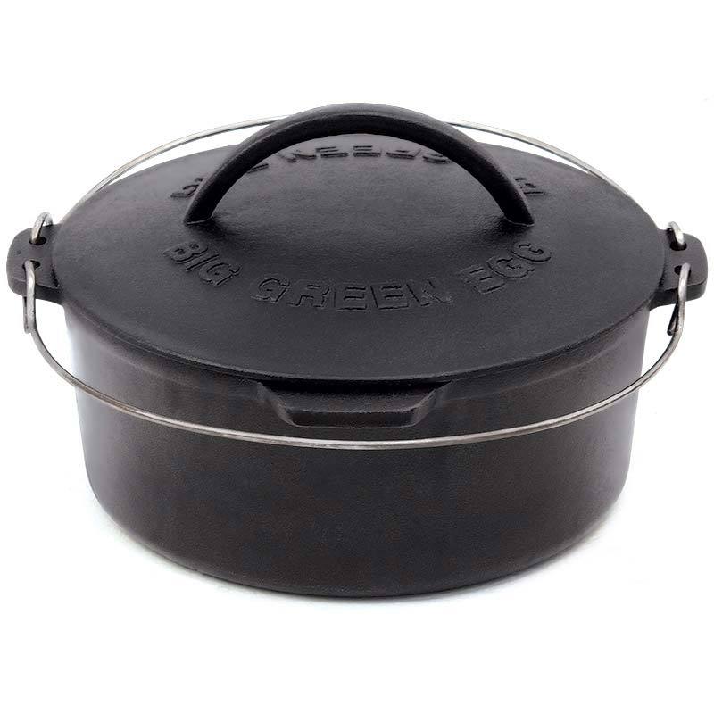 Big Green Egg - Professional-Grade Cast Iron Dutch Oven